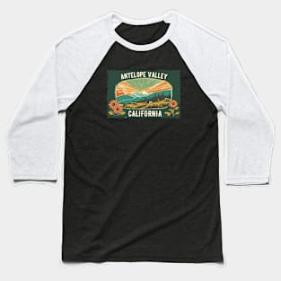 Antelope Valley in California Hiking Lover Mountaineering Baseball T-Shirt